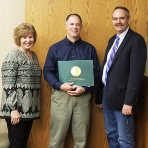 Employee of the Quarter: Brooks Trammell - Oklahoma Conservation Commission