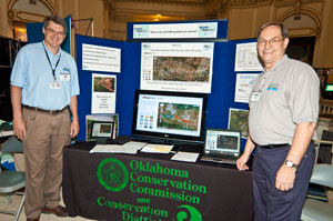 image of OCC employees at DamWatch booth