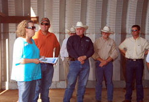 image of speakers at Farm Bureau Tour 