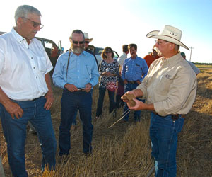 image of Greg Scott and tour participants 