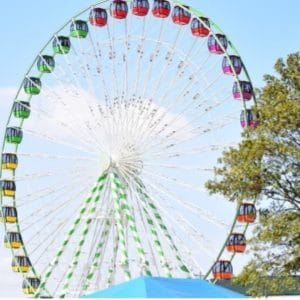 ferris wheel at OK state fair