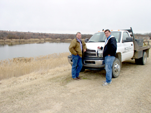 image of Brian Renager and Donnie Condit standing