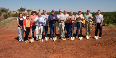 image of people at groundbreaking