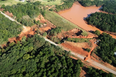 image of sugar creek dam