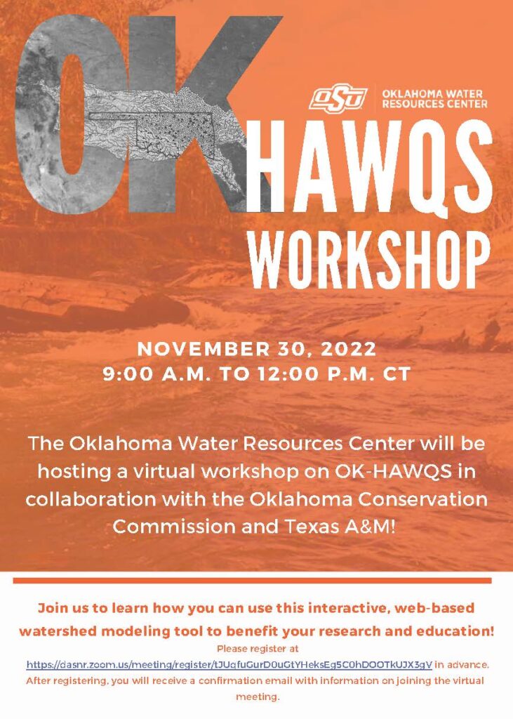 HAWQS Oklahoma Conservation Commission